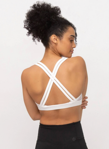 Tasc Athena Studio Bra-White