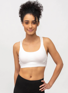 Tasc Athena Studio Bra-White