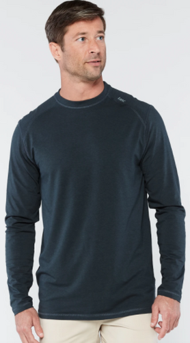 Tasc Carrollton Long Sleeve T-Shirt- Gunmetal