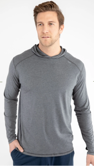 Tasc Carrollton Lightweight Hoodie - Black Heather