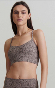 Varley Irena Bra - Tan Snake