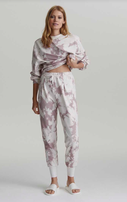 Varley Keswick Pant - Taupe Tie Dye