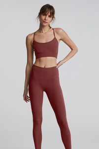 VARLEY Always Irena Bra - Rose Brown