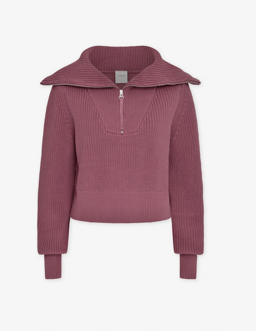 Varley Mentone Half Zip - Rose Brown