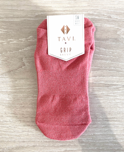 Tavi Noir Savvy Grip Socks - Poppy
