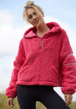 Load image into Gallery viewer, Free People - Nantucket Fleece Neon Coral