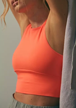 Load image into Gallery viewer, Free People - Every Single Time Bra - Neon Coral