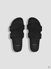 Load image into Gallery viewer, Varley Giles Quilted Slides - Black