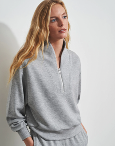 Davidson Sweat - Light Grey Marl