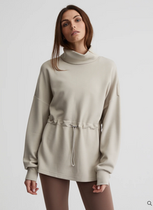 Varley - Freya Sweat Silver Lining