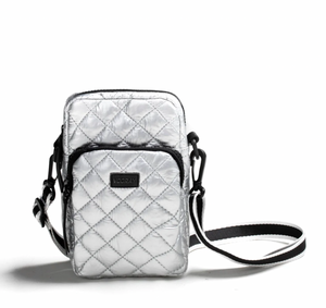 Vooray -  Core Crossbody - Quilted Silver