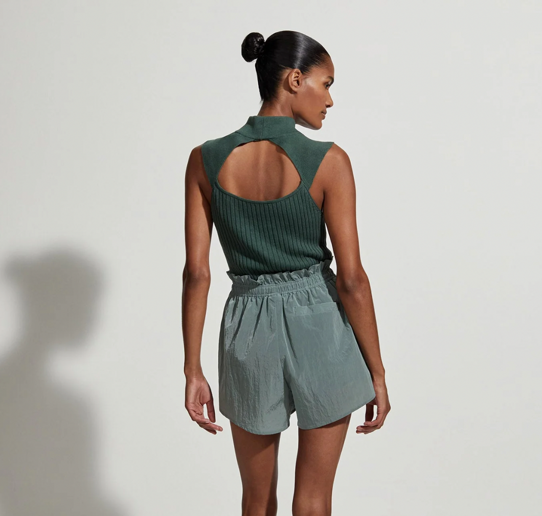 Varley - Fowler Fitted Knit Tank - Coriander