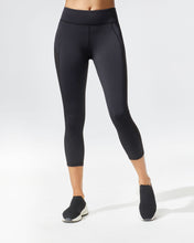 Load image into Gallery viewer, MICHI Stardust Crop Legging - Black