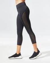 Load image into Gallery viewer, MICHI Stardust Crop Legging - Black