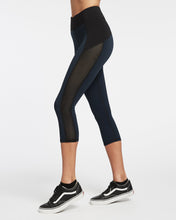Load image into Gallery viewer, MICHI Stardust Crop Legging - Navy