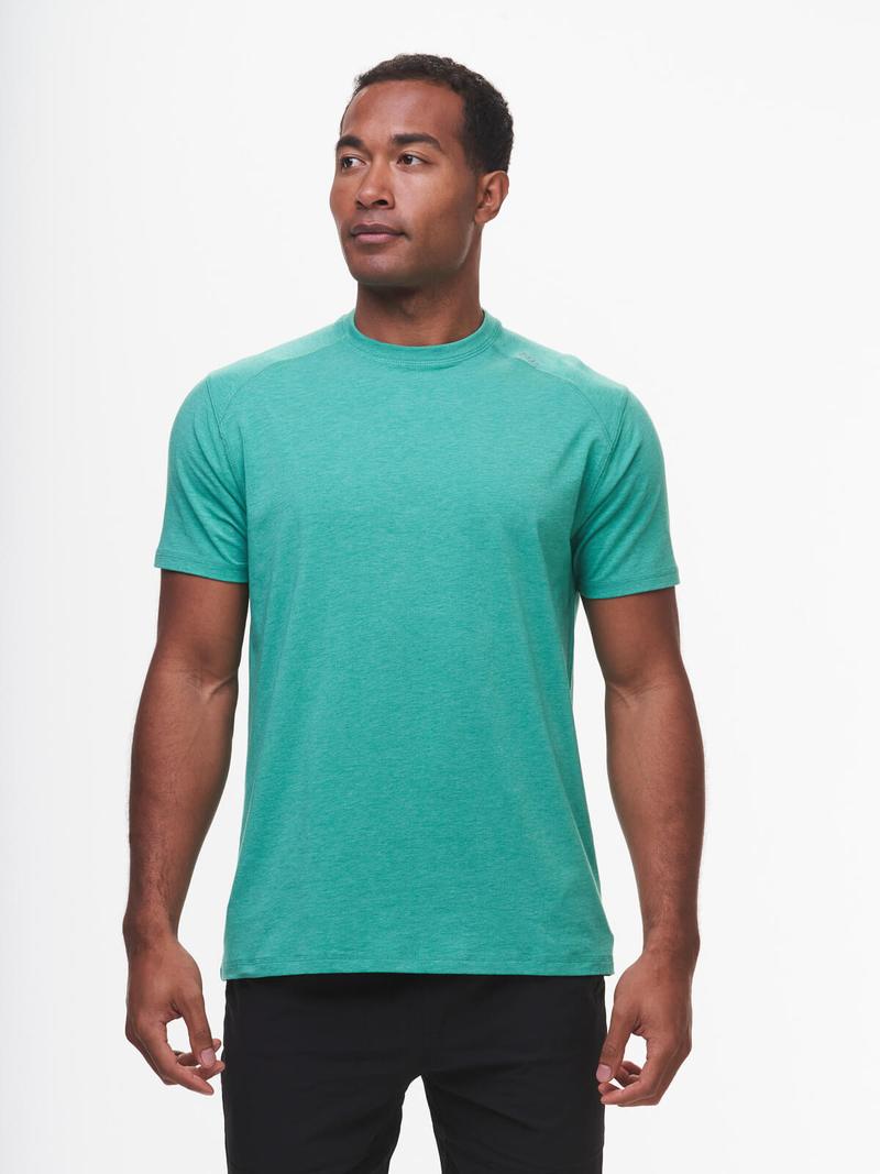 Tasc Carrollton T-Shirt- Palm Green Heather