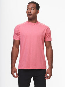 Tasc Carrollton T-Shirt- Red Coral Heather