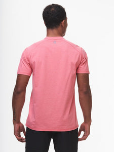 Tasc Carrollton T-Shirt- Red Coral Heather