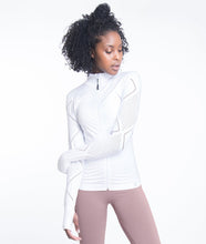 Load image into Gallery viewer, Climawear Amalia Zip Jacket - White