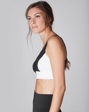 Load image into Gallery viewer, MICHI Wave Bra - Black/White