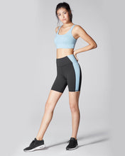 Load image into Gallery viewer, MICHI Wave Bra - Sky Blue