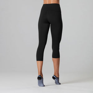 Tavi Noir High Waisted Crop Legging - Ebony