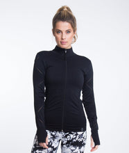 Load image into Gallery viewer, Climawear Amalia Zip Jacket- Black