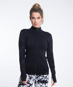 Climawear Amalia Zip Jacket- Black