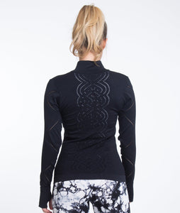 Climawear Amalia Zip Jacket- Black