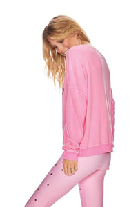 Beach Riot BABE Sweatshirt- Pink