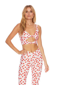Beach Riot Dotty Legging - Cherries