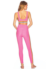 Load image into Gallery viewer, Beach Riot Clementine Top- Ribbed Hot Pink