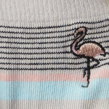 Load image into Gallery viewer, Tavi Noir Savvy Grip Socks - Flamingle