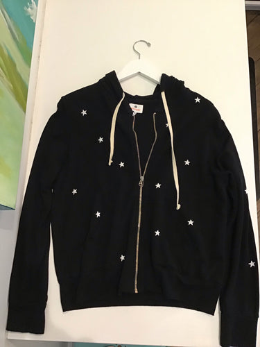 Sundry LittleStars ZIP Hoodie - Black
