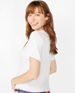 Terez Twist Front Short Sleeve