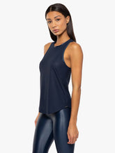 Load image into Gallery viewer, Koral Aerate Netz Tank- Navy