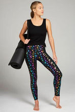 Load image into Gallery viewer, Terez Foil Printed Tall Band - Rainbow Cheetah