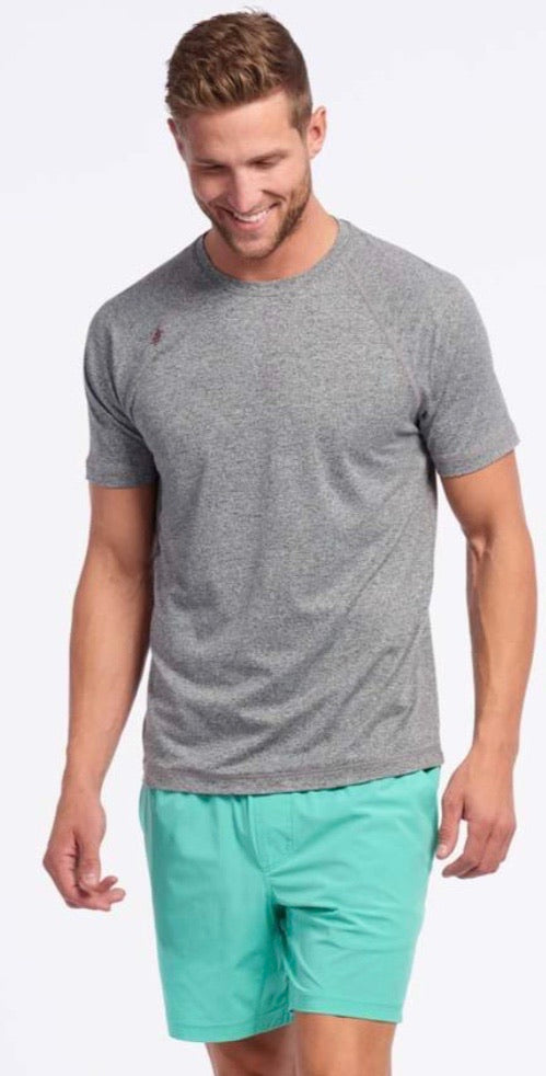 Rhone Reign Short Sleeve Legacy Gray