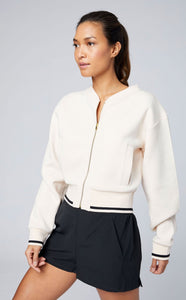 Varley Cole Bomber Jacket - Pink