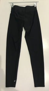 Terez Two Tone Poly Span Legging - Black and Navy