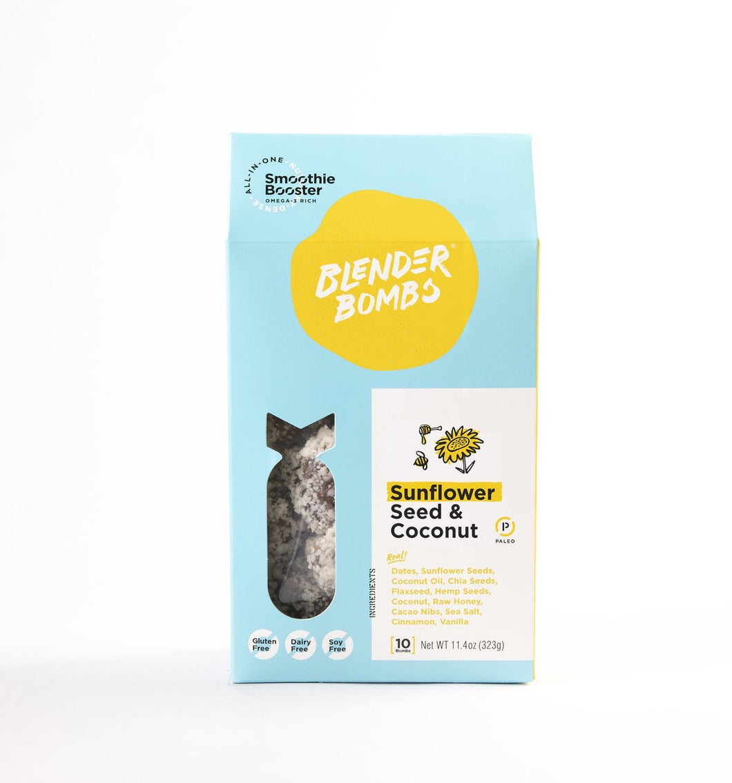 Blender Bombs- Sunflower Seed & Coconut