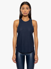 Load image into Gallery viewer, Koral Aerate Netz Tank- Navy