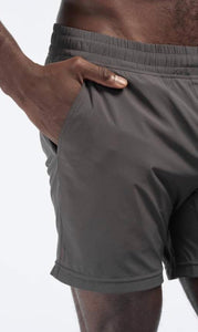 Rhone Mako Men Short  7" Lined - Asphalt Gray