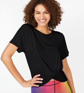 Terez Twist Front Short Sleeve