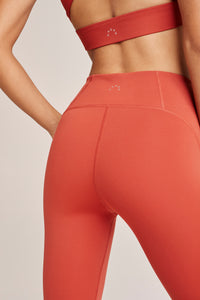 Varley Meadow Legging-Spiced Red