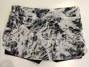 Lole Match Point Skirt White Ocean Marble
