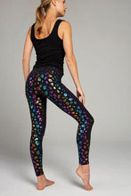 Load image into Gallery viewer, Terez Foil Printed Tall Band - Rainbow Cheetah