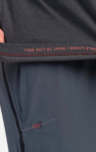 Rhone Reign Short Sleeve - Black Heather