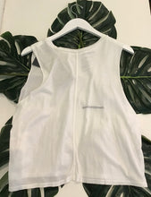 Load image into Gallery viewer, Good hYOUman Crew Neck Crop Best Day Ever - Optic White