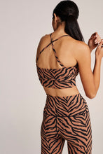 Load image into Gallery viewer, Varley Irena Bra- Clay Zebra